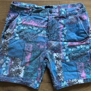 ASOS 90's Inspired Splatter Shorts